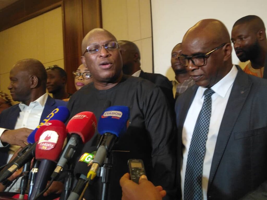 Kiridi Bangoura sur la rencontre avec le médiateur : << Les discussions ont touché la méthode de mise en place du cadre de dialogue>>