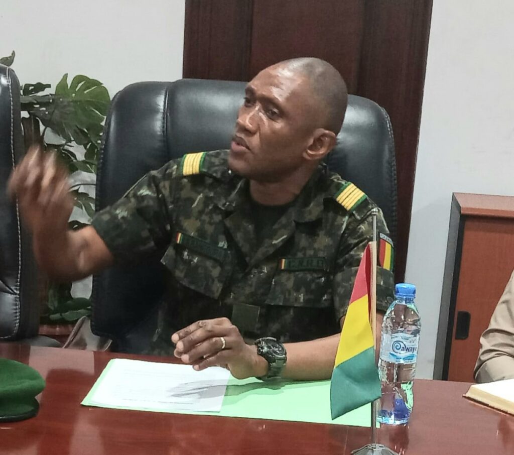 Guinée: le Général Sadiba remplacé à la tête des Armées