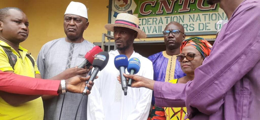 Guinée : le syndicat de la presse reporte sa marche du 6 novembre 2023 ( le bureau)
