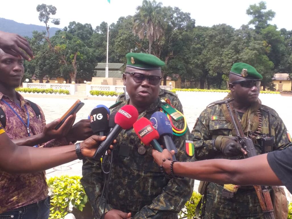 Kindia/ : une fête de l’ Armée guinéenne sans défilé