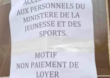 Guinee :plusieurs directions du ministère de la Jeunesse fermées pour loyers impayés ,le silence coupable de  Bogola  HABA