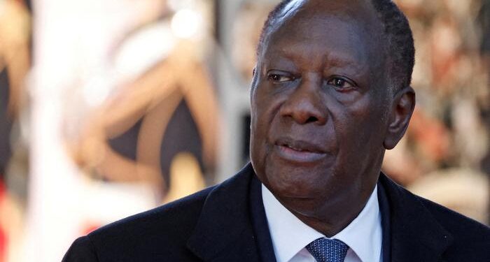 Côte d’Ivoire : le président, Alassane Ouattara, veut « continuer à servir » son pays