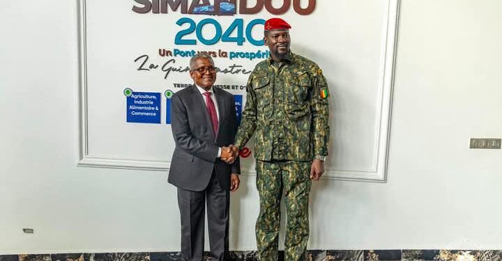 Projet Ciment- Doux : Aliko DANGOTE chez Mamadi DOUMBOUYAH (présidence)