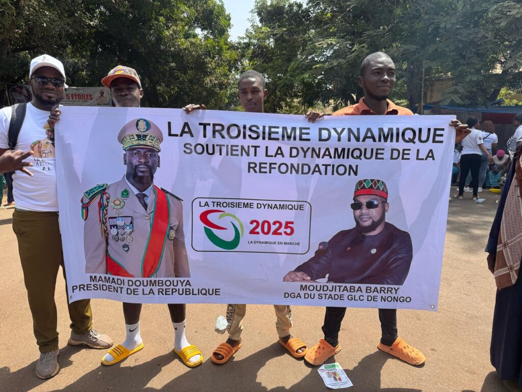 Mobilisation à Kindia : La marche pour la candidature du Général mamady Doumbouya c’est du deux poids deux mesures.