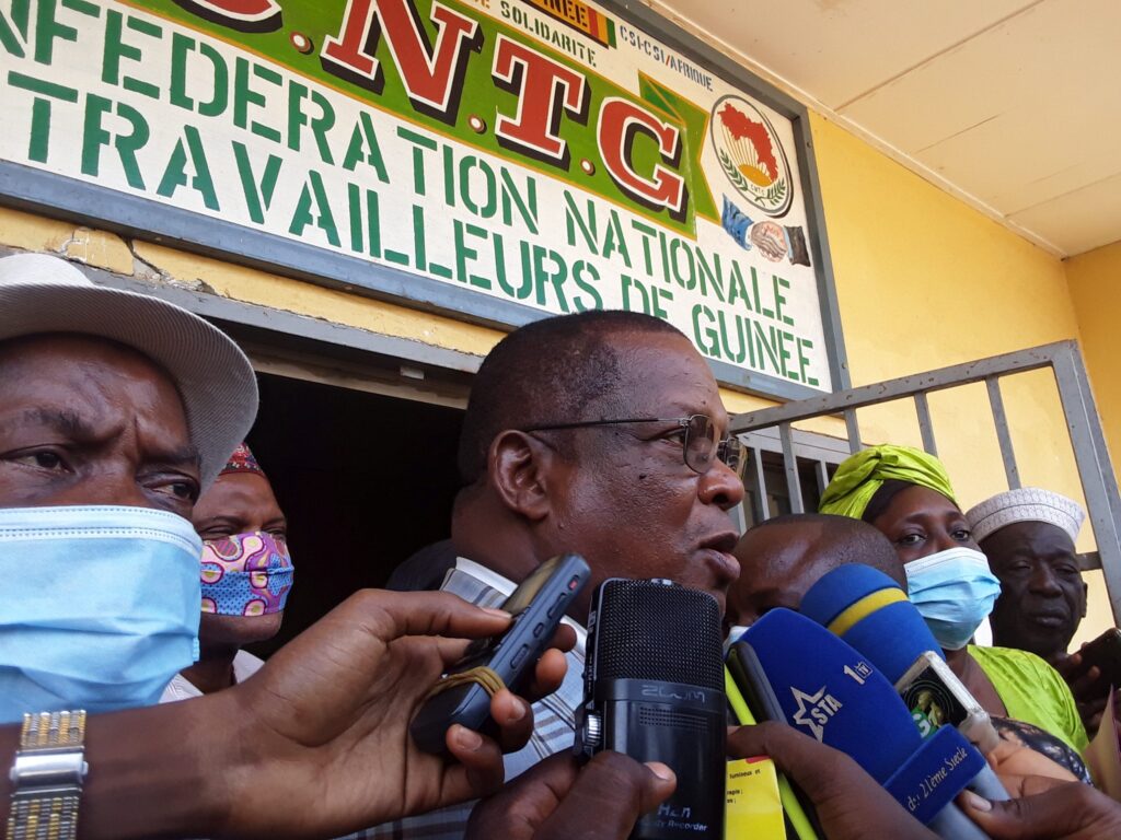 Guinée : la CNTG exclut le secrétaire généra de la FSPE du mouvement syndical ( décision)