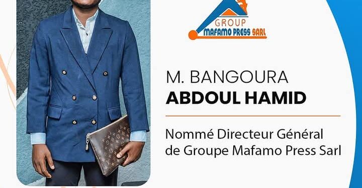 Group Mafamo press sarl : Abdoul Hamid BANGOURA nouveau Directeur Général ( décision)