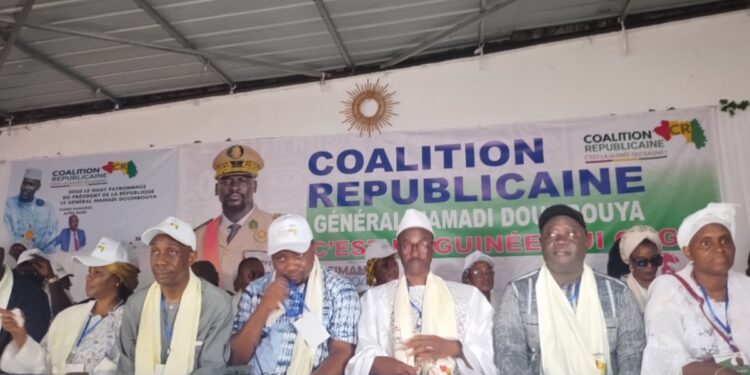Conakry- Nongo : la Coalition Républicaine fait son baptême de feu !