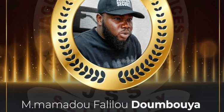 JAGUAR SÉCURITY SERVICES : Mamadou Falilou désigné meilleur employé du mois de Juin 2025!