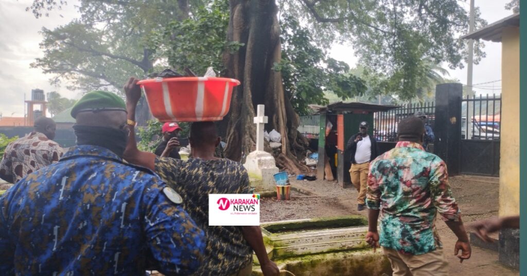 Guinée : une grande quantité de drogue saisie dans un cimetière à Boulbinet par les services spéciaux !