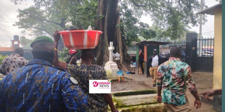 Guinée : une grande quantité de drogue saisie dans un cimetière à Boulbinet par les services spéciaux !