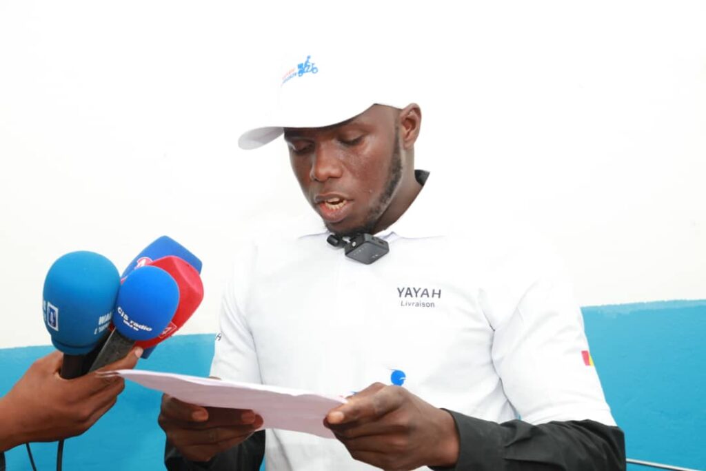 Abdoulaye TOURÉ, coordinateur de Yayah livraison installé dans ses fonctions !