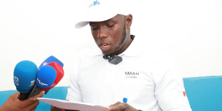 Abdoulaye TOURÉ, coordinateur de Yayah livraison installé dans ses fonctions !