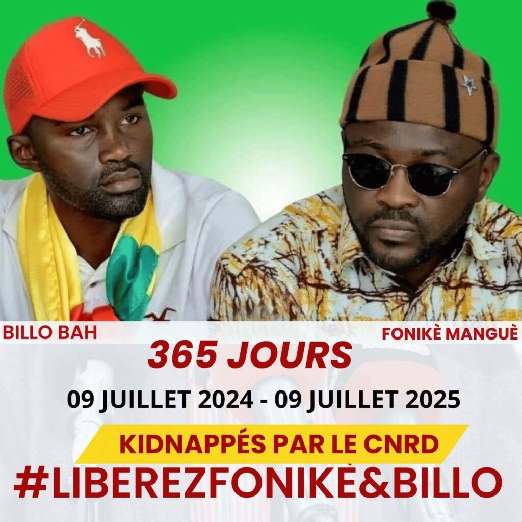 Guinée : le FNDC dement l’information sur la découverte de leur camarade, Oumar SYLLA et Billo BAH en Sierra Leone !