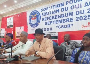 Référendum du 21 septembre en Guinée : la CSOR déjà en campagne pour une large victoire du « Oui»!