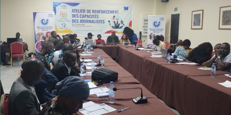 Guinée : la pratique du journalisme mobile au coeur d’une session de formation !