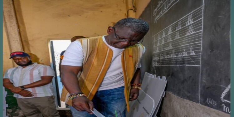 Référendum du 21 septembre : Ahmed Kanté salue un scrutin calme et ordonné à Dixinn