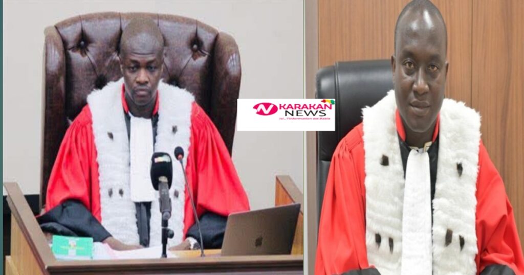 Réaménagement au sein de la magistrature : Ibrahima Sory II Tounkara et Algassimou Diallo promus