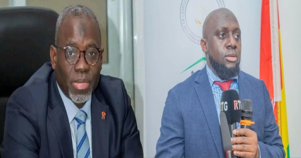 Guinée : les ministres Mory Condé et Mourana Soumah limogés
