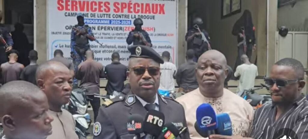 Guinée : les services spéciaux démantèlent un réseau de trafic de motos